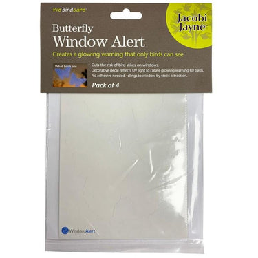 Jacobi Jayne - Window Alert Butterfly, 4pcs